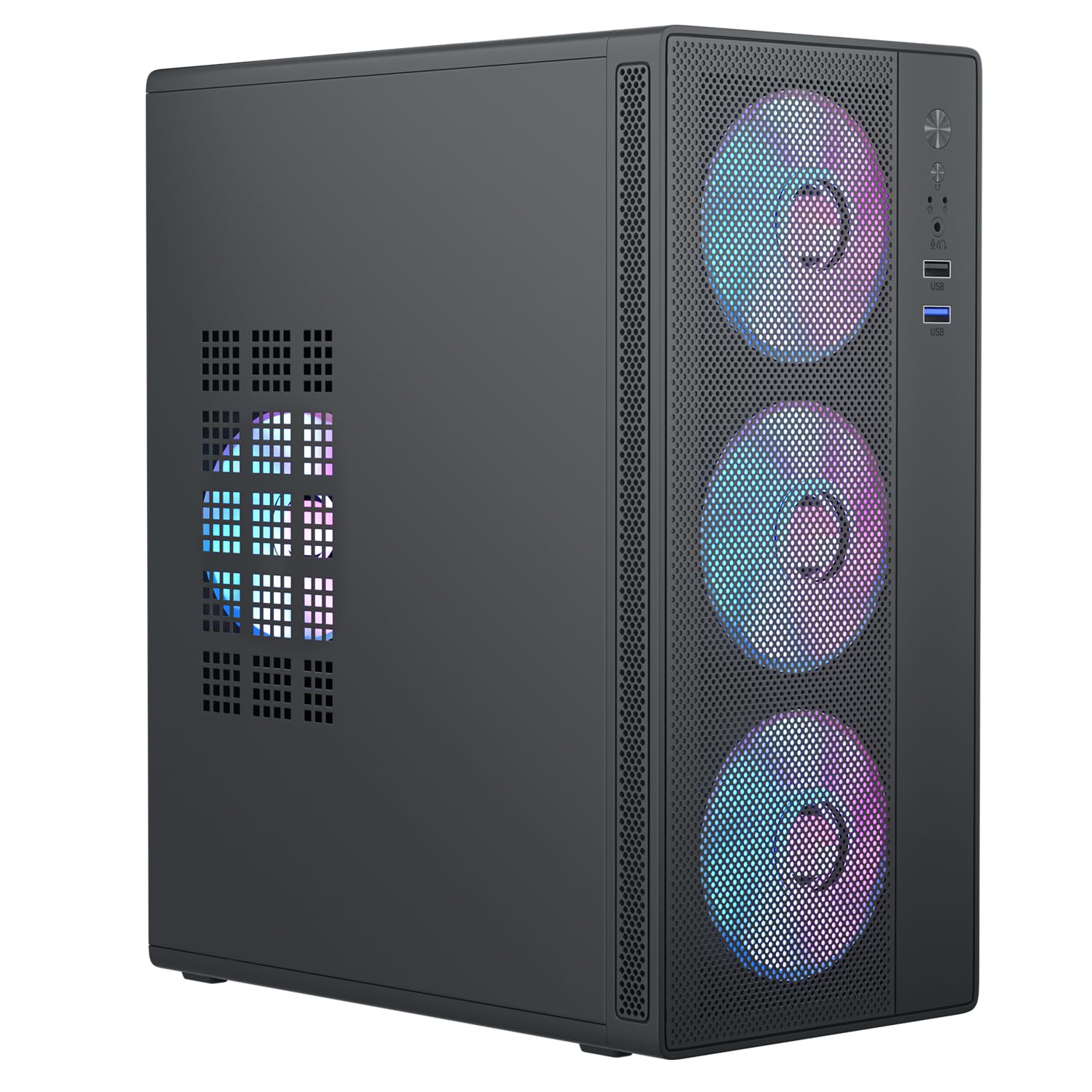 Amazon.co.jp: マイクロATXケース PCケース MATX ケース ミニ PC ITX